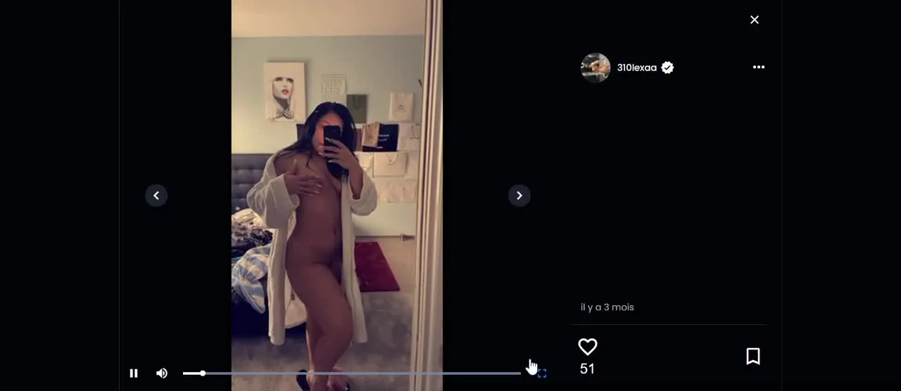 310Lexaa Leak Video Sextape #9